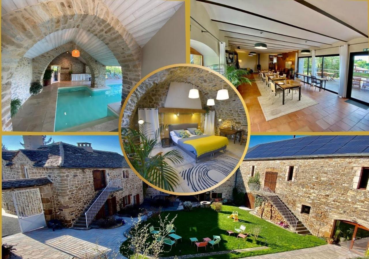 Les Caselles, Gite Et Maison D'Hotes Saint-Beauzely Bagian luar foto